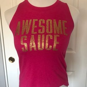 awesome sauce kids tank top